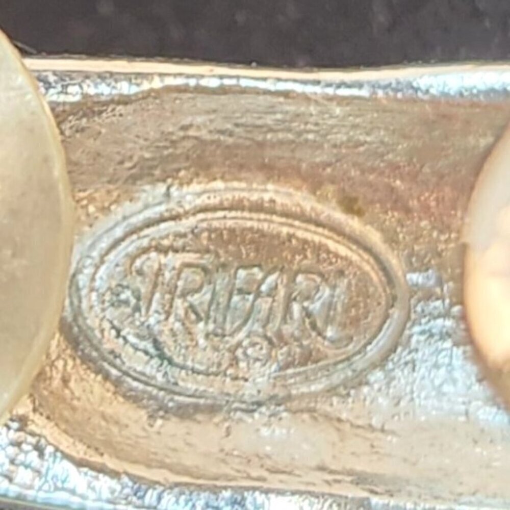 Trifari Silver Toned Oval Hoop Pierced Earrings 2 sets of 2 With Backings - Picture 2 of 5